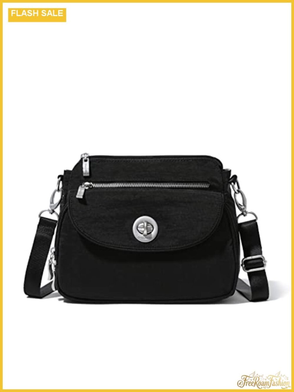 Baggallini Calais Crossbody Bag Water-Resistant RFID Lightweight Travel Purse